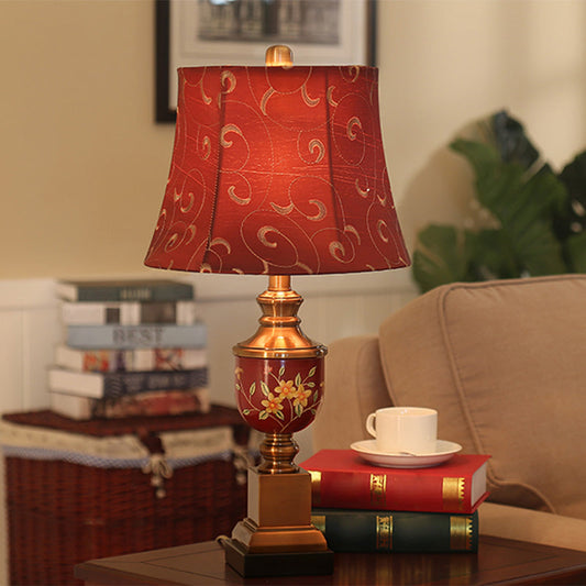 LAZURA - Luxe Red Table Lamp