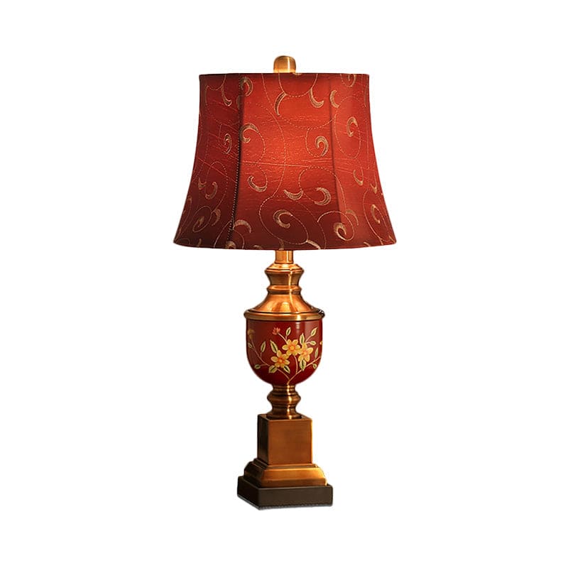 LAZURA - Luxe Red Table Lamp