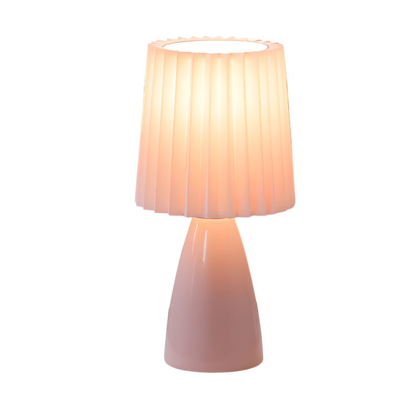 FAYREL - Pleated Fabric Table Lamp