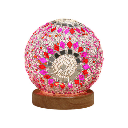 MYSTAJ – Bohemian Mosaic LED Table Lamp