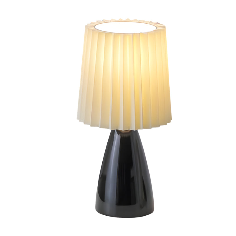 FAYREL - Pleated Fabric Table Lamp