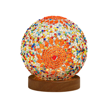 MYSTAJ – Bohemian Mosaic LED Table Lamp