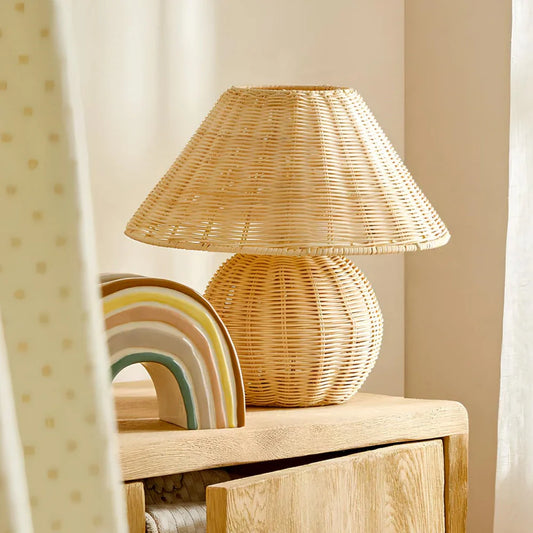 WEAVECRAFTDY - Handcrafted Bamboo Table Lamp