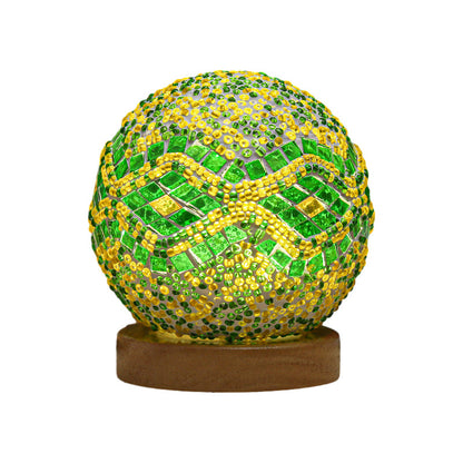 MYSTAJ – Bohemian Mosaic LED Table Lamp