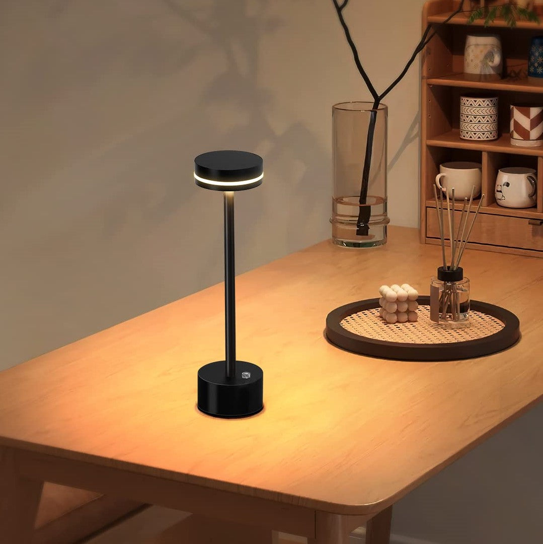 LUXORA – Modern Rechargeable LED Table Lamp