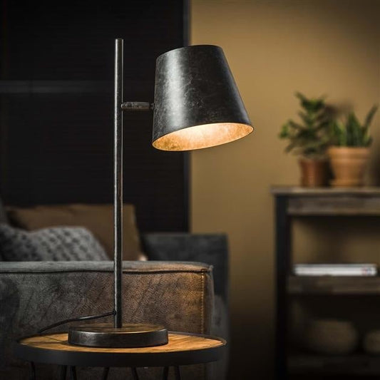 DARCY – Modern Charcoal Table Lamp