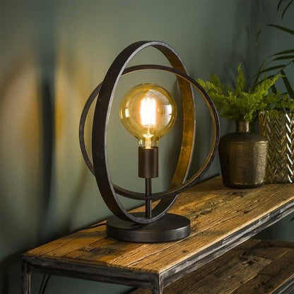 TIVORA – Industrial Metal Table Lamp