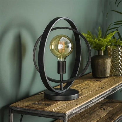 TIVORA – Industrial Metal Table Lamp