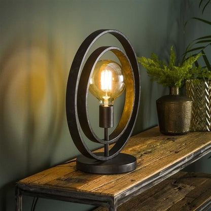 TIVORA – Industrial Metal Table Lamp