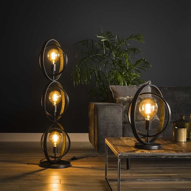 TIVORA – Industrial Metal Table Lamp