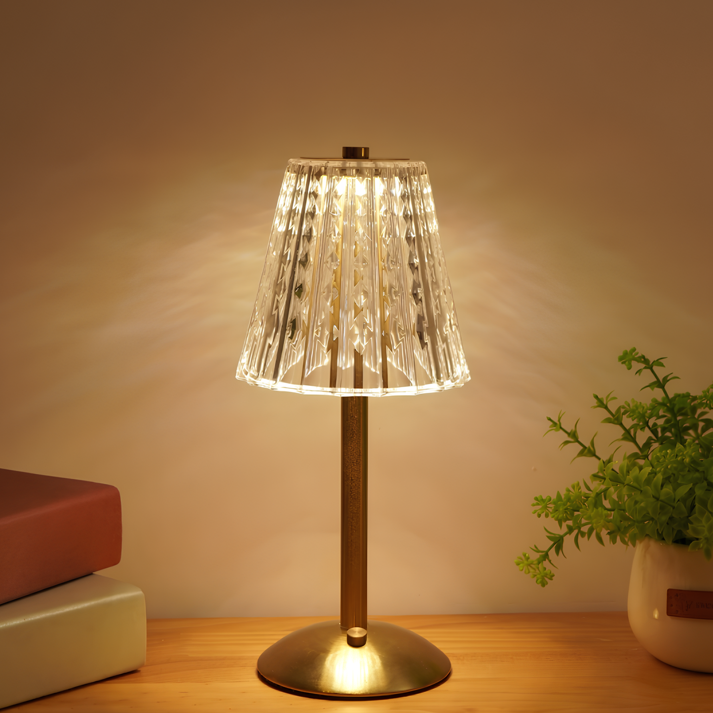 PERFECTA - Elegant Crystal Table Lamp