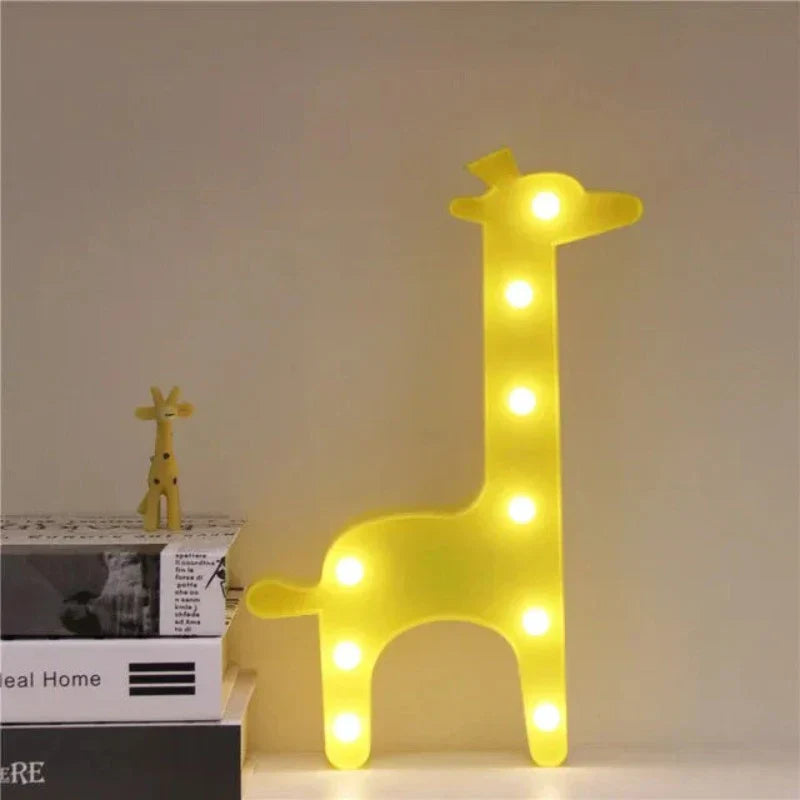 ZYNTRA - Safari Animal Table Lamp