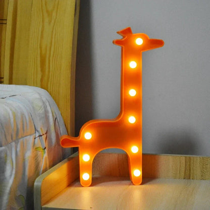 ZYNTRA - Safari Animal Table Lamp