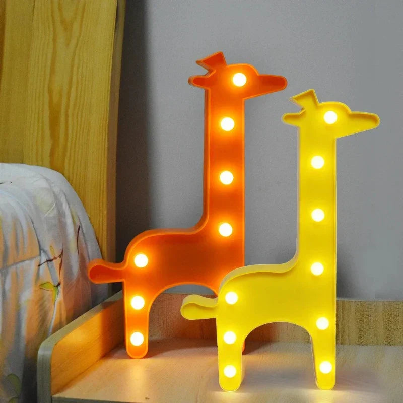 ZYNTRA - Safari Animal Table Lamp