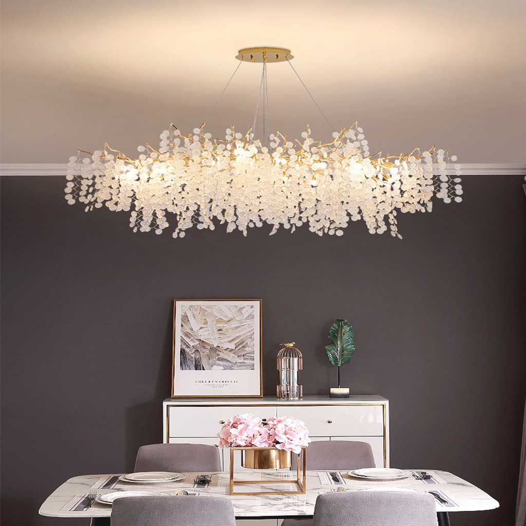 AURION - Luxury Branch Design Crystal Chandelier