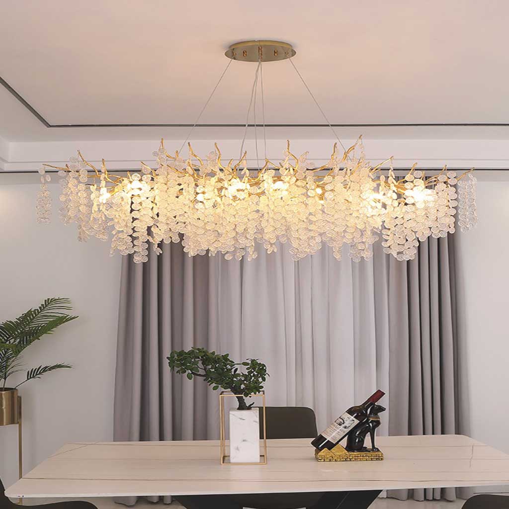 AURION - Luxury Branch Design Crystal Chandelier