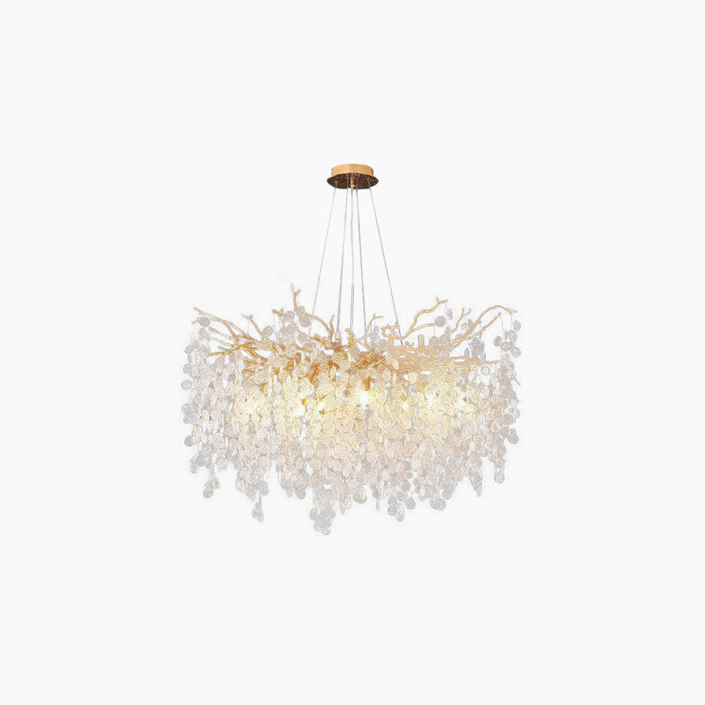 AURION - Luxury Branch Design Crystal Chandelier