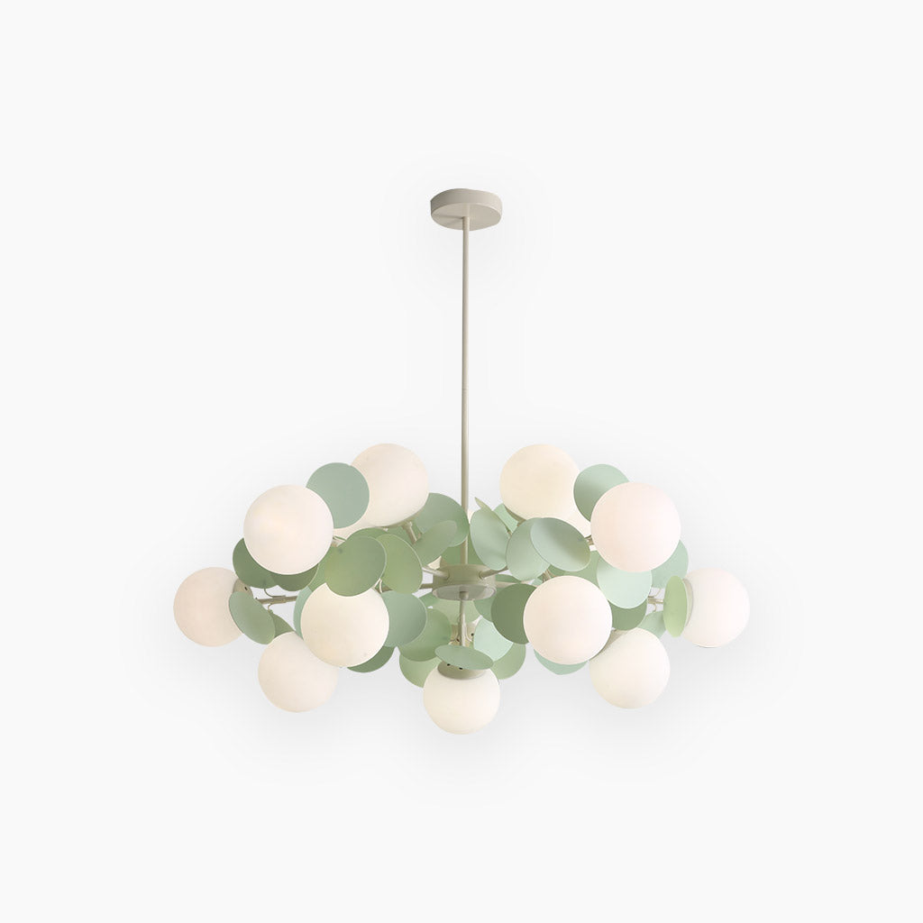 SOLVANNA – Opal Glass Branch Chandelier