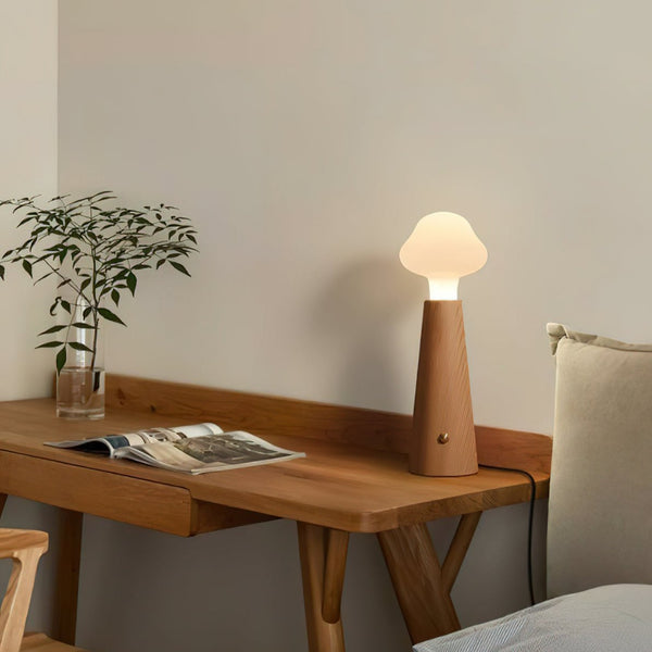 JULANO – Elegant LED Wooden Table Lamp