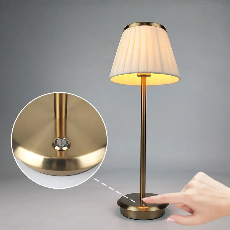 ORLUX - Modern Wireless Copper Table Lamp