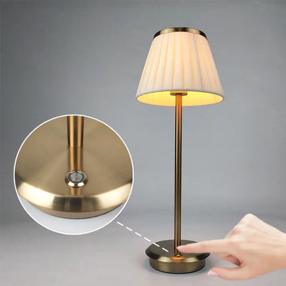 ORLUX - Modern Wireless Copper Table Lamp