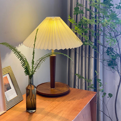 ILLUMINAD – Retro Wooden Table Lamp