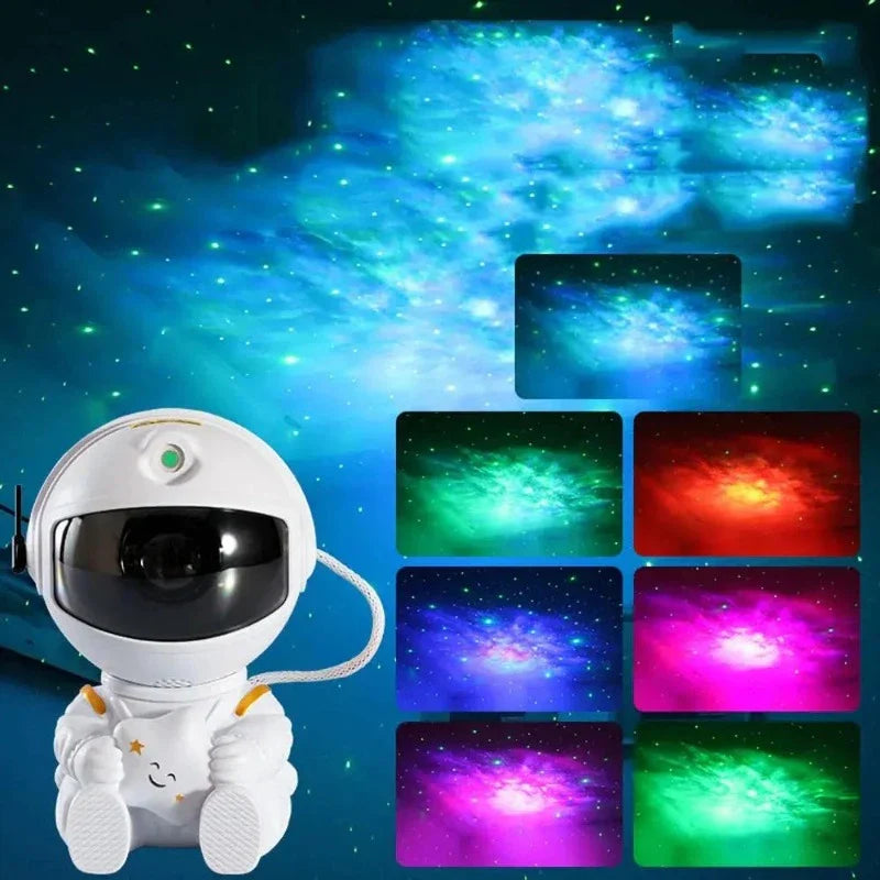 ILLUB - Galaxy Star Projection Table Lamp