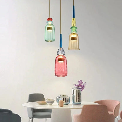 MODIQ – Colorful Glass Ceiling Light