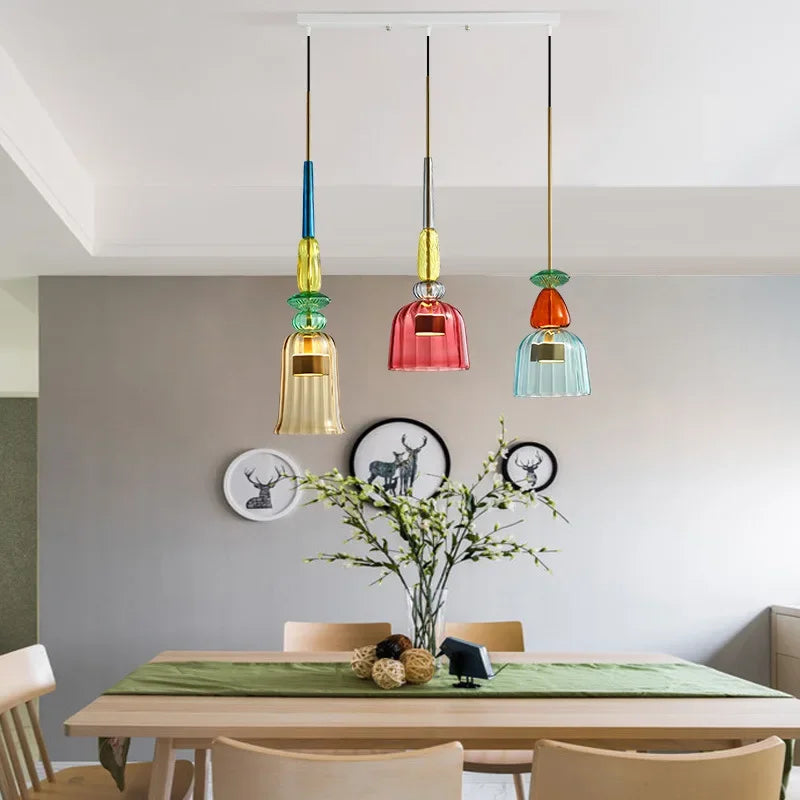 MODIQ – Colorful Glass Ceiling Light