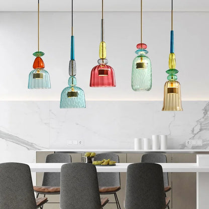 MODIQ – Colorful Glass Ceiling Light