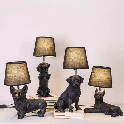 NEXLY - Art Deco Puppy Table Lamp