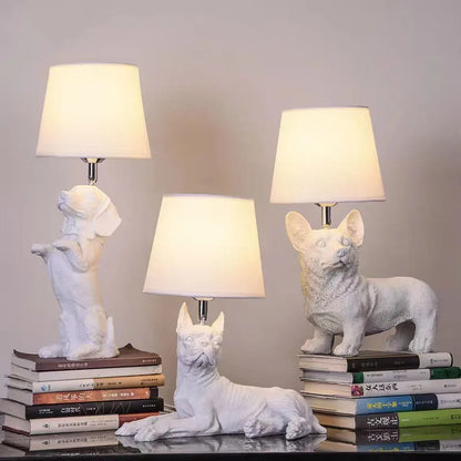 NEXLY - Art Deco Puppy Table Lamp