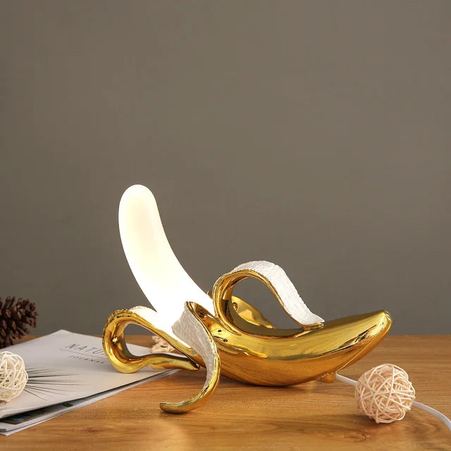 RALIF – Unique Banana Table Lamp