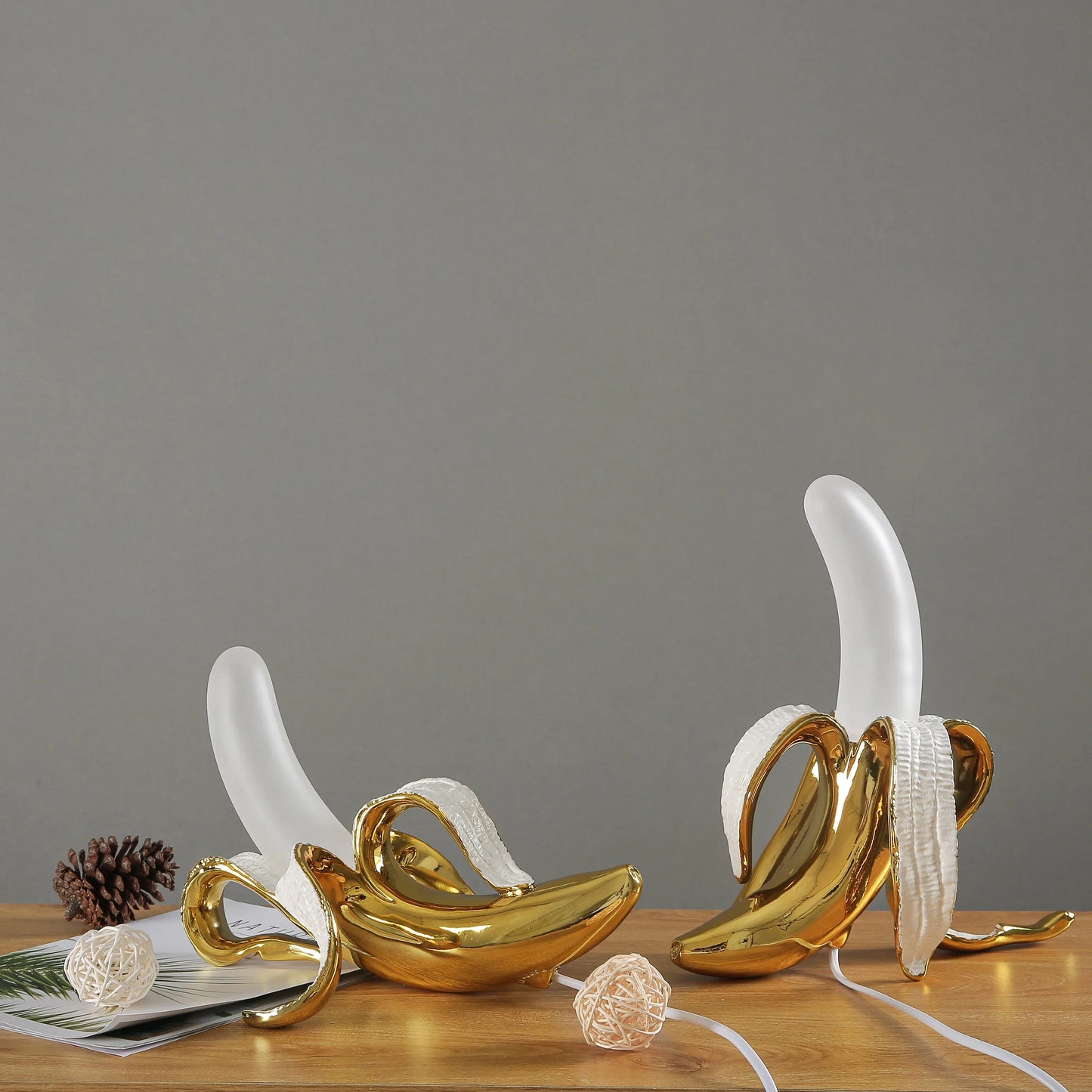 RALIF – Unique Banana Table Lamp