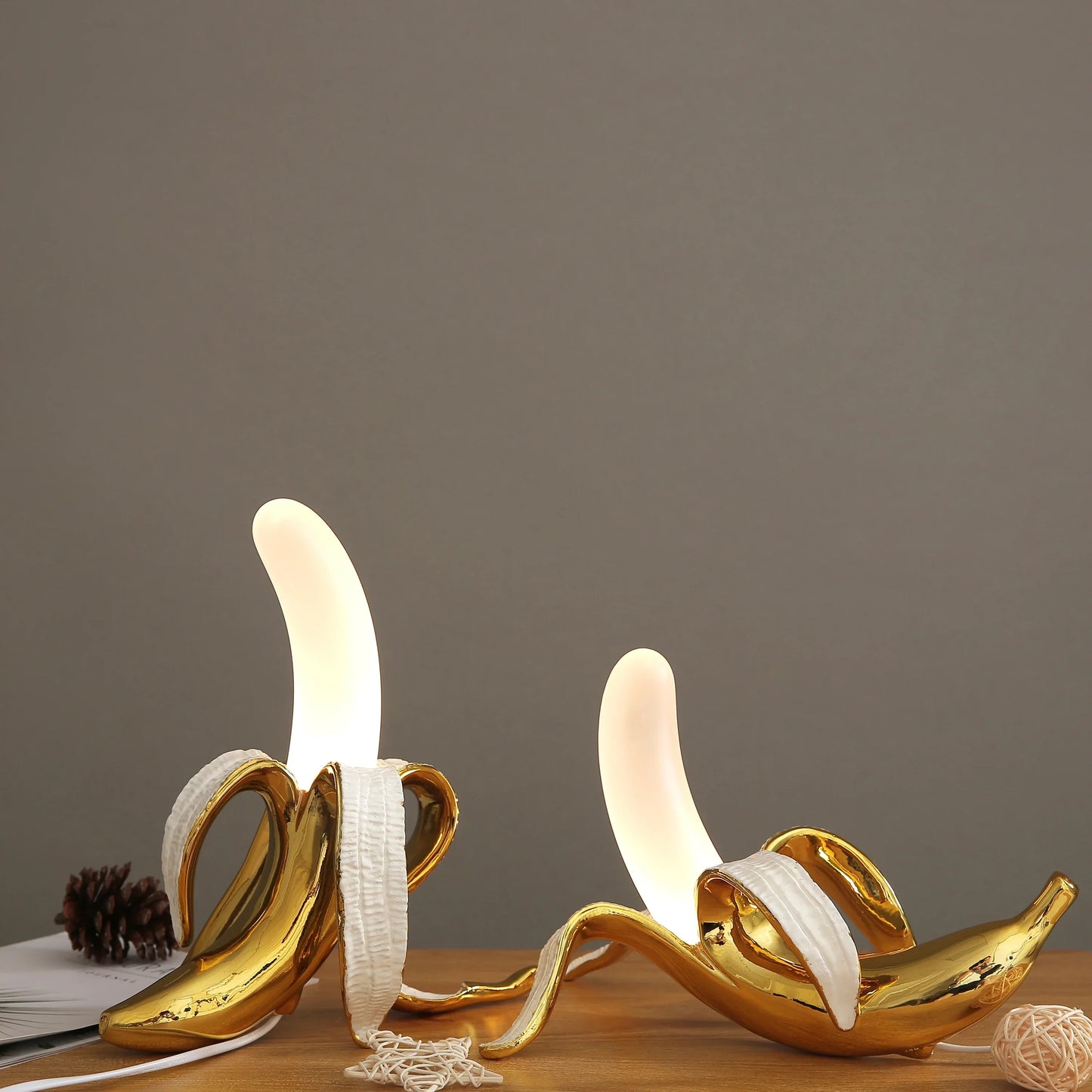 RALIF – Unique Banana Table Lamp