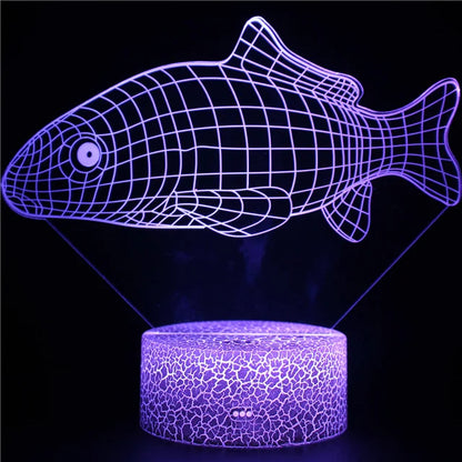 ILLUCIC - Modern Sea Illusion Table Lamp