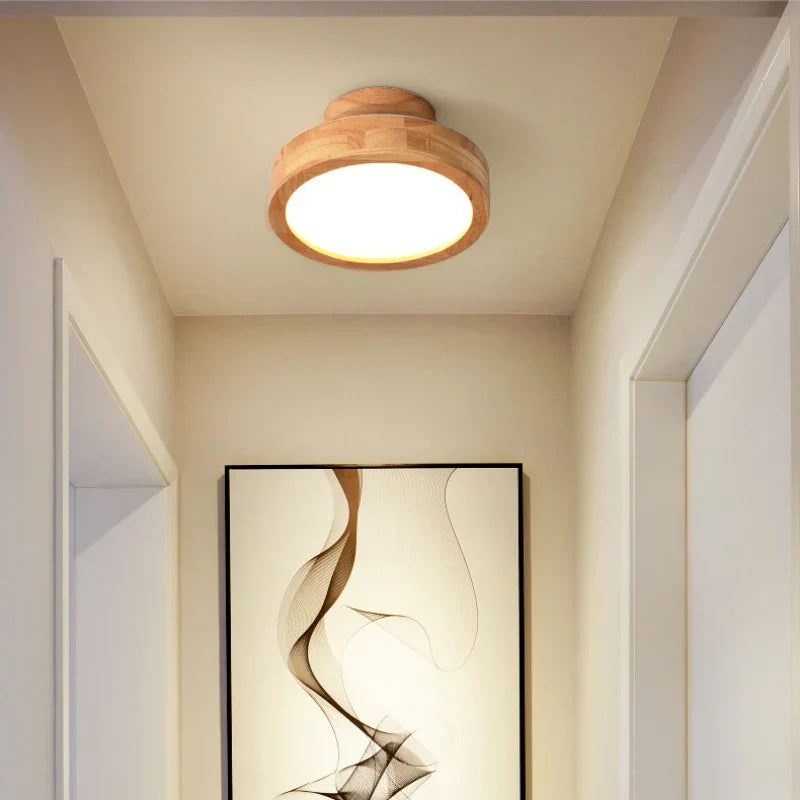 FLINT – Flare Wood Ceiling Light