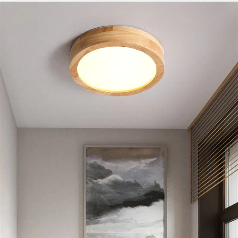 FLINT – Flare Wood Ceiling Light