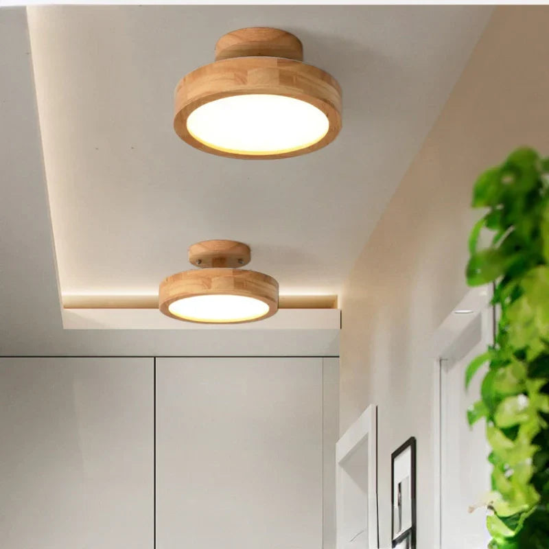 FLINT – Flare Wood Ceiling Light