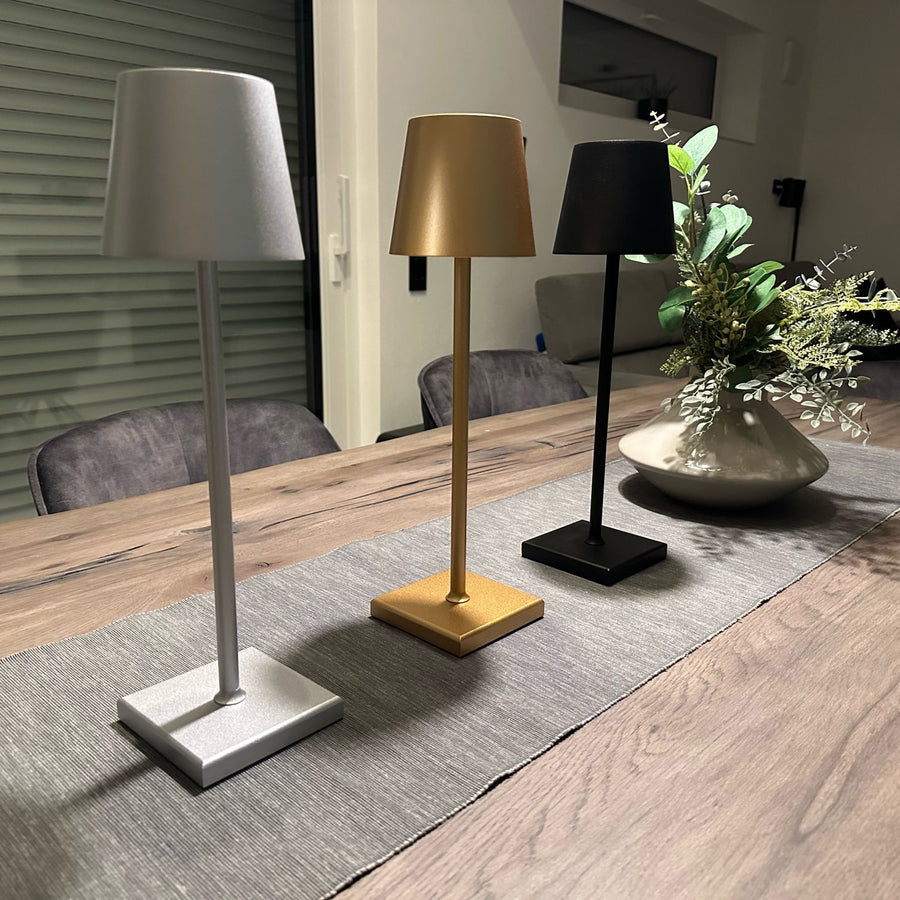 LUMIELE - Wireless Rechargeable Table Lamp