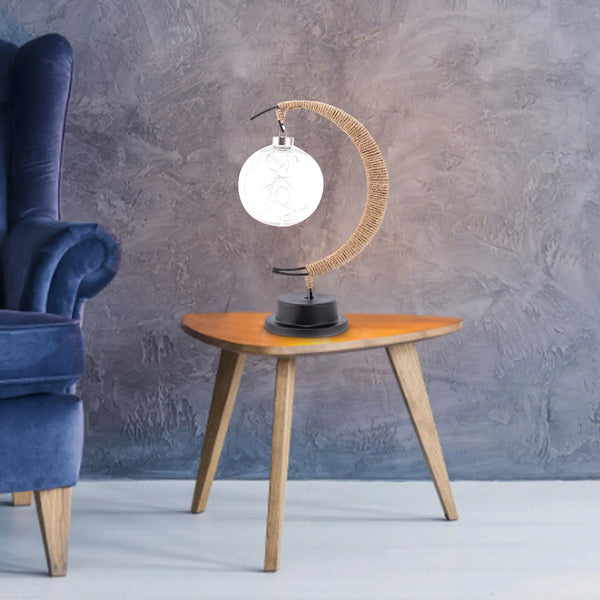 FALMER – Glass Moon Table Lamp