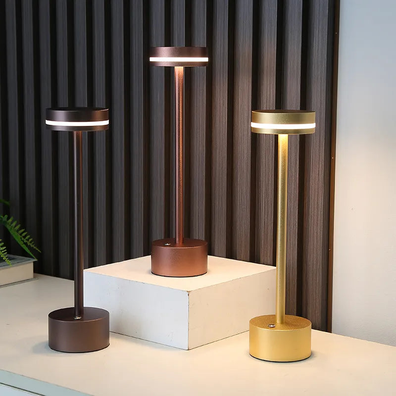 LUXORA – Modern Rechargeable LED Table Lamp