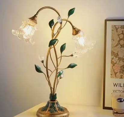 LUMARO – Modern Floral Table Lamp