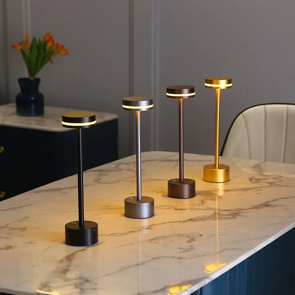 LUXORA – Modern Rechargeable LED Table Lamp