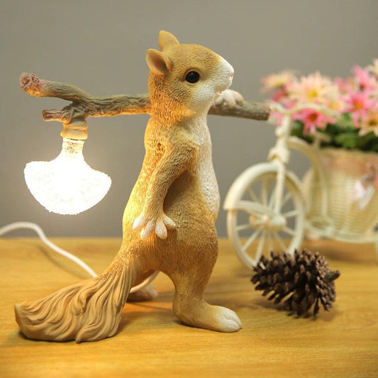 ADORNA – Playful Squirrel Table Lamp