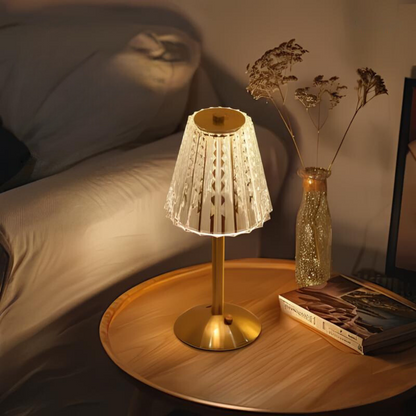 PERFECTA - Elegant Crystal Table Lamp