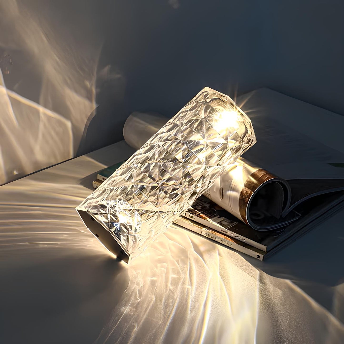 SPARKSHU - Crystal Touch Table Lamp