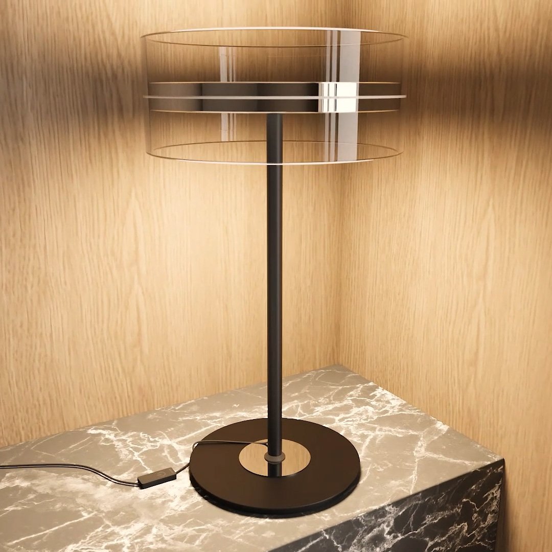 ELEXORB – Luxe Modern Glass Table Lamp