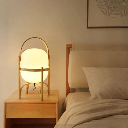 HALOVIA – Basket Design LED Table Lamp