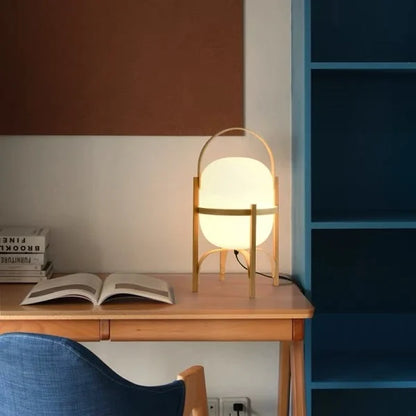 HALOVIA – Basket Design LED Table Lamp